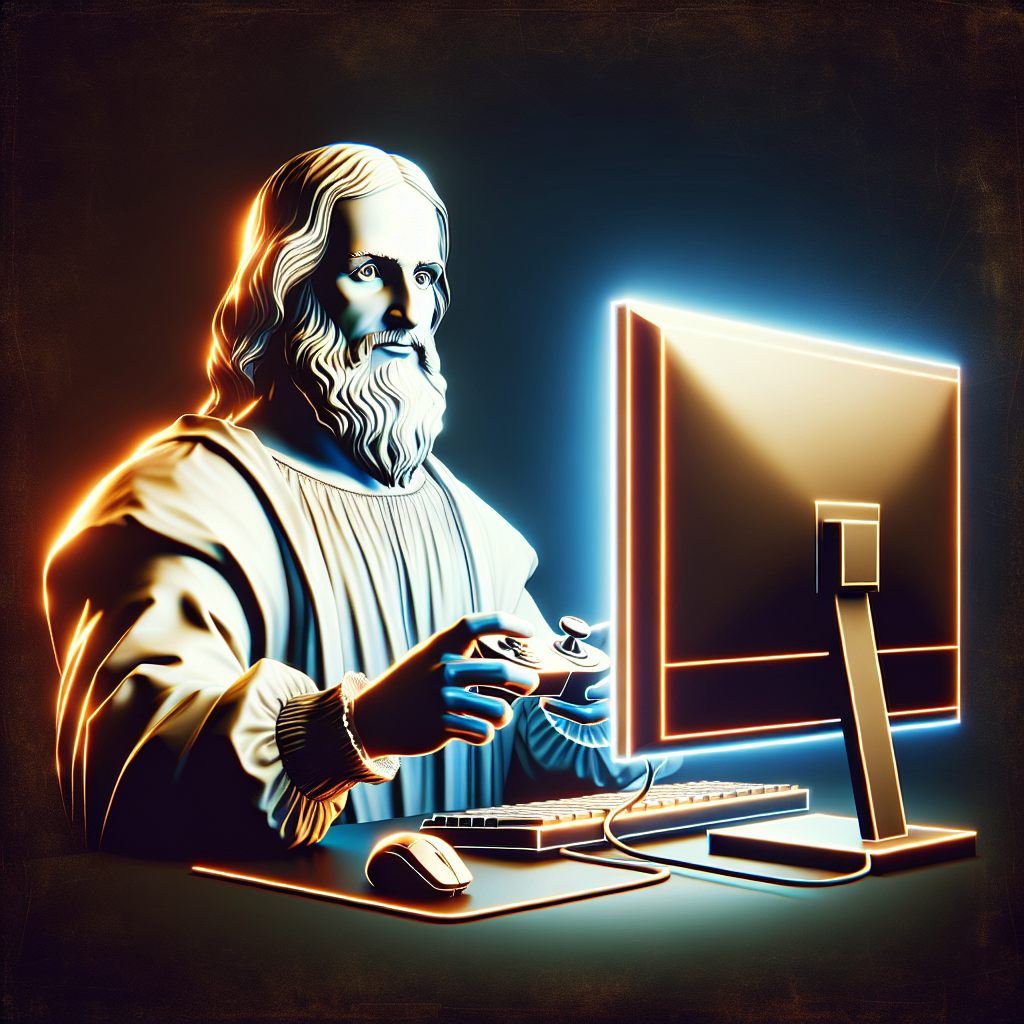 Leonardo Joins the Digital Arena: Registering for an Online Game Competition